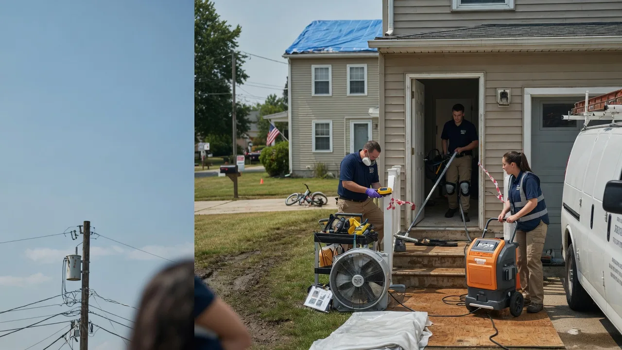 Water Damage Repair in Vandiver, AL near me